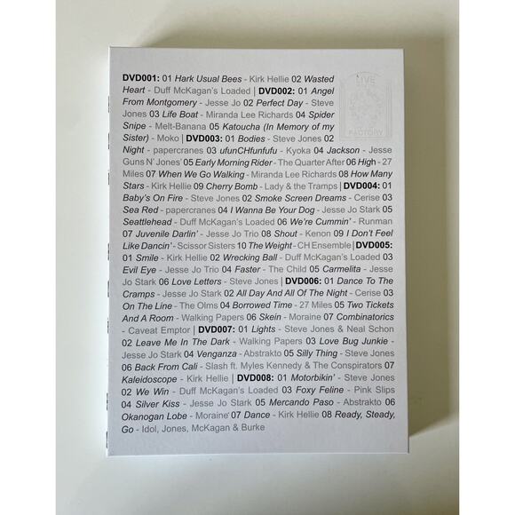 Chrome Hearts Factory music DVD set series 2 vol. 1-7 - Picture 4 of 5